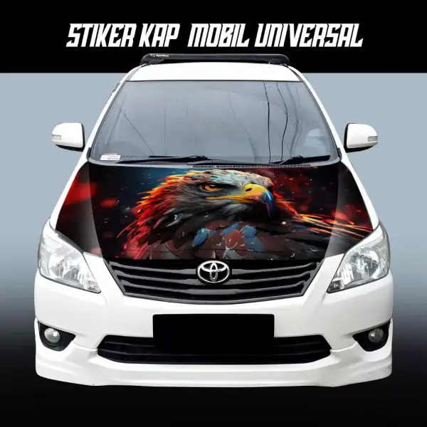 Stiker Kap Mobil