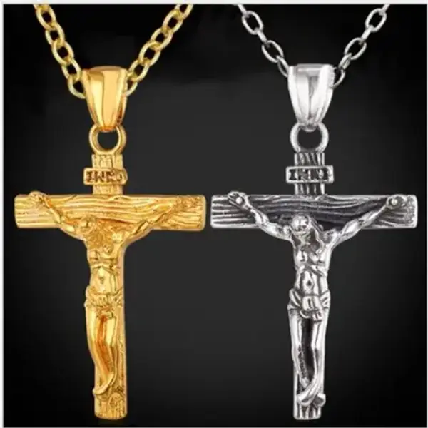 Kalung Salib Titanium