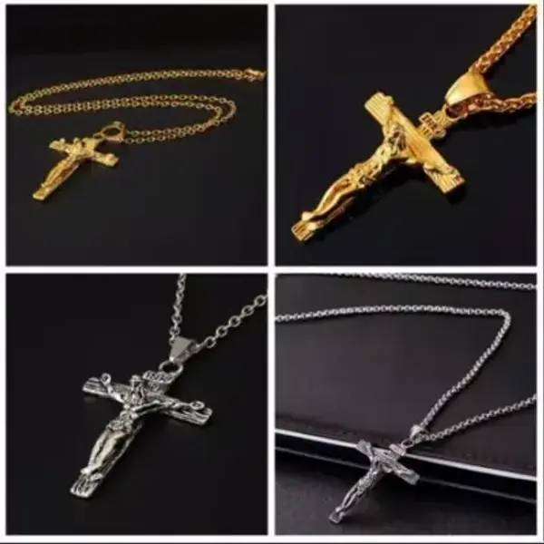 Kalung Salib Titanium