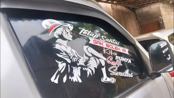 Stiker Cutting Kendaraan