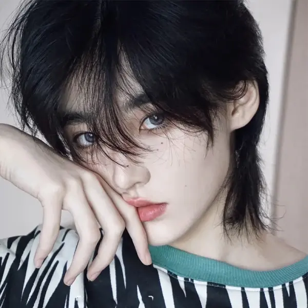 Wig Pria Mullet