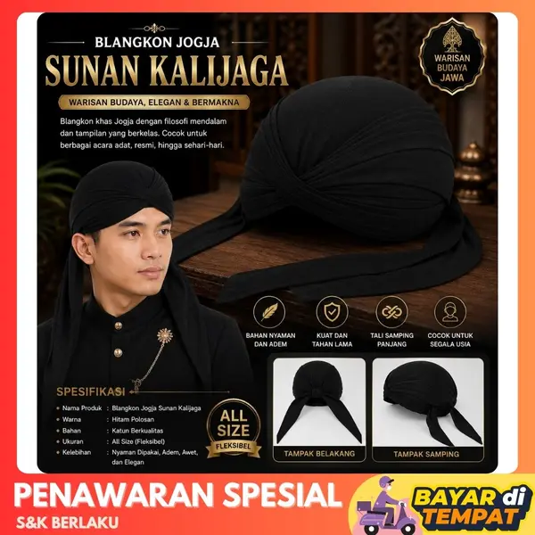 Blangkon Jogja Sunan Kalijaga