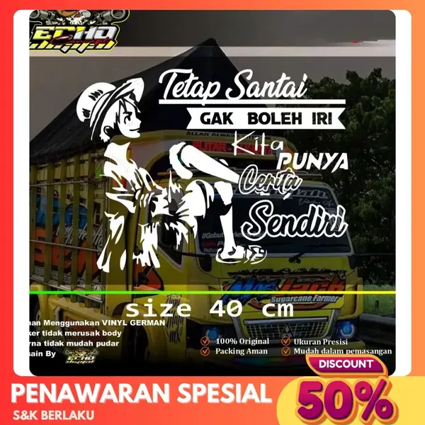 Stiker Cutting Kendaraan