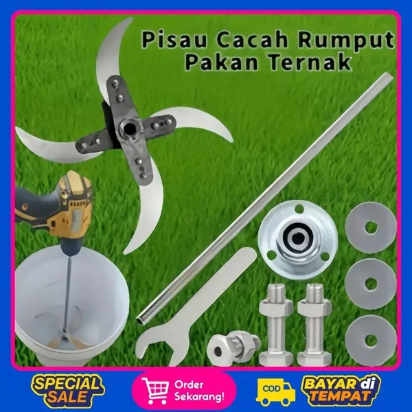 Pisau Cacah Pakan Ternak